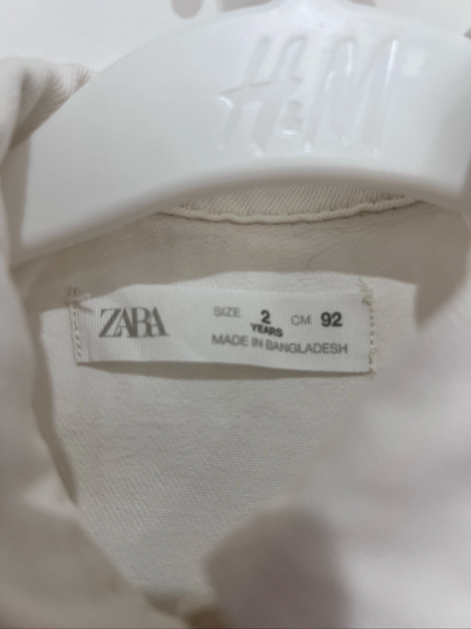 Vestido Denim | Zara| Tamanho 2 (92cm) – photo 3